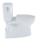 TOTO CST474CUFG#01 Vespin II 1G Two-Piece Elongated 1.0 GPF Universal Height Skirted Design Toilet with CEFIONTECT , Cotton White