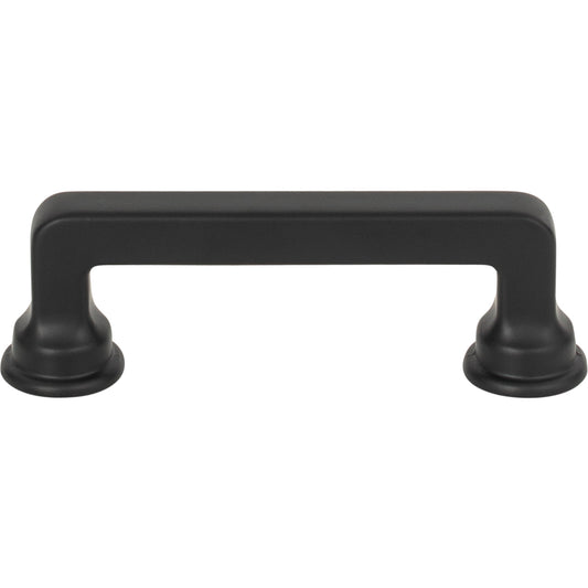 ATLAS A101-BL Oskar 3" Center to Center Bar Pull - Matte Black