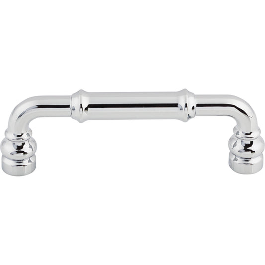 TOP KNOBS TK883PC Brixton 3 3/4" Center to Center Bar Pull - Polished Chrome