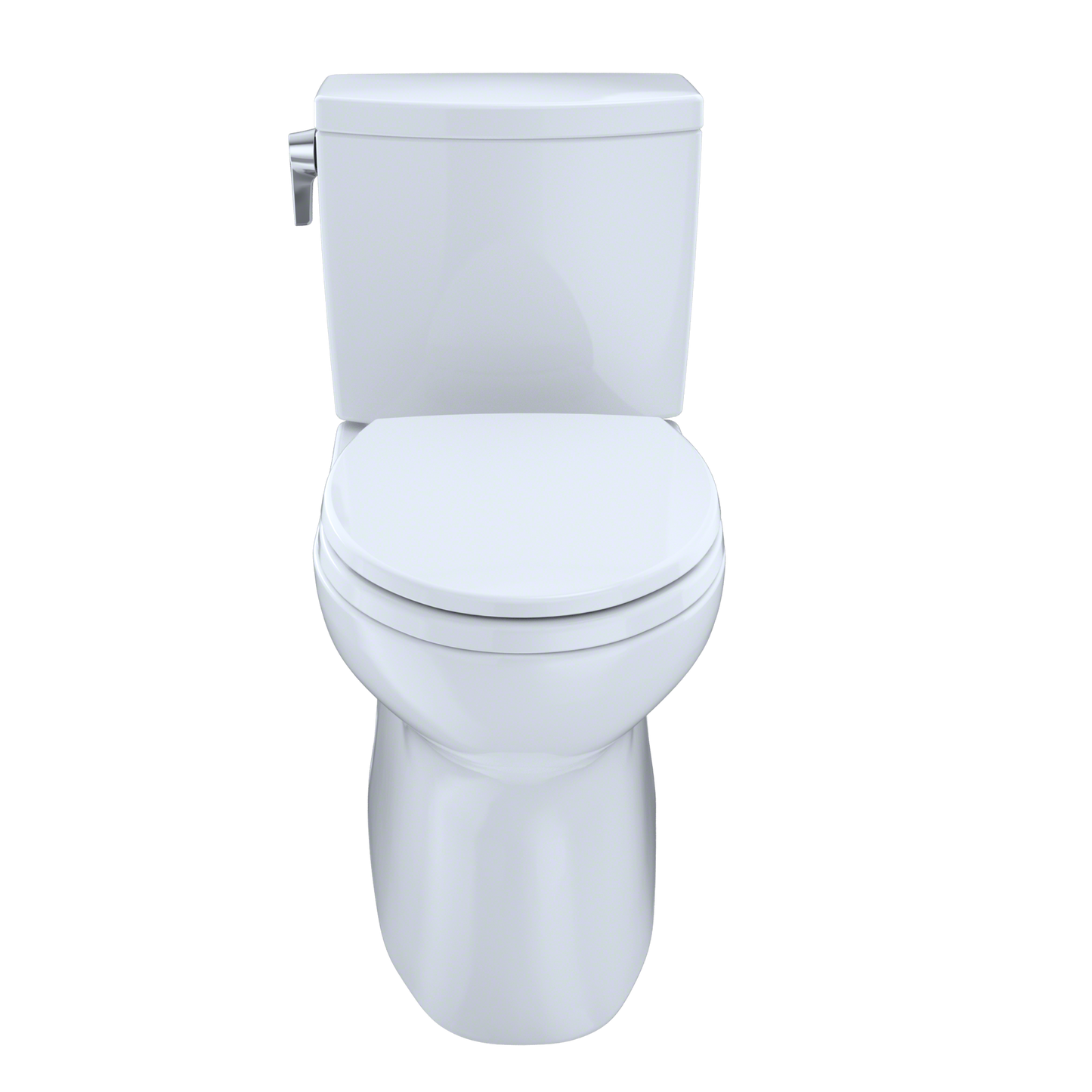 TOTO CST474CUFG#01 Vespin II 1G Two-Piece Elongated 1.0 GPF Universal Height Skirted Design Toilet with CEFIONTECT , Cotton White