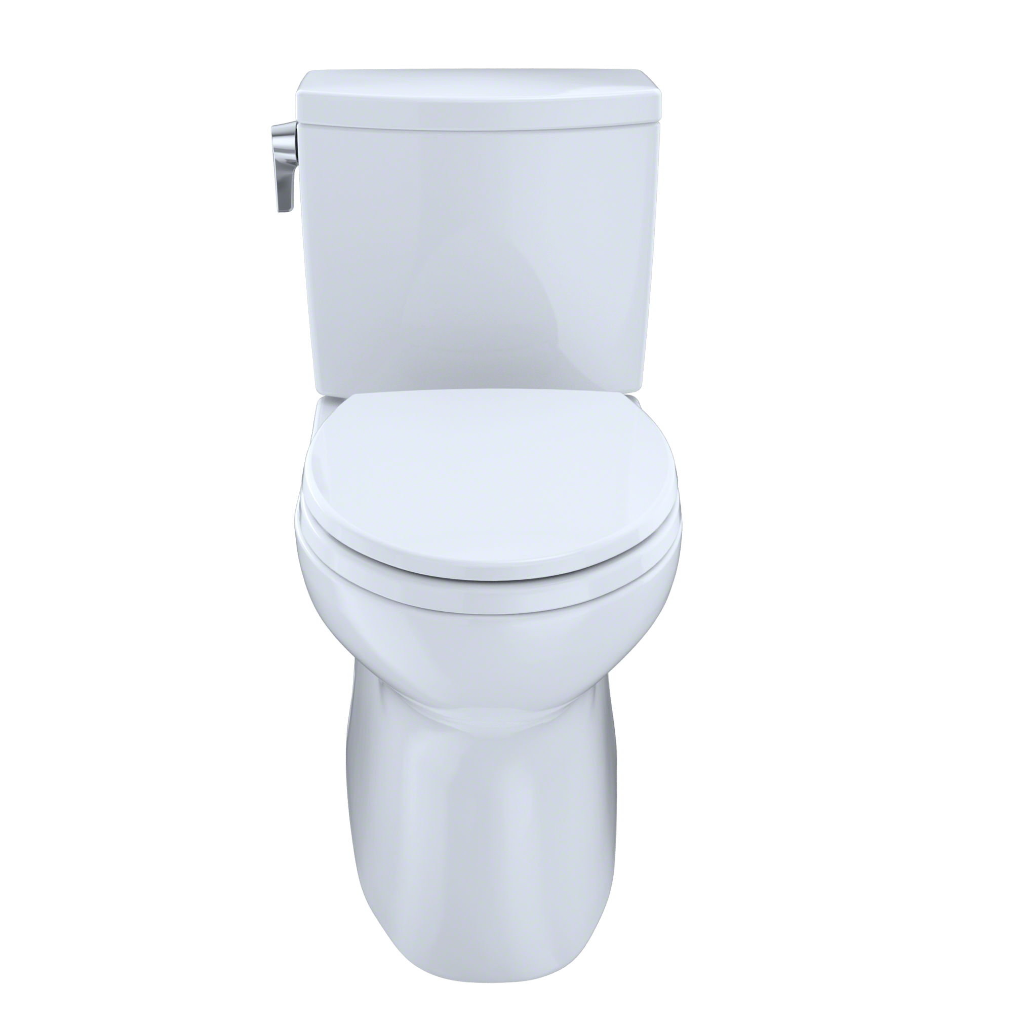TOTO CST474CUFG#01 Vespin II 1G Two-Piece Elongated 1.0 GPF Universal Height Skirted Design Toilet with CEFIONTECT , Cotton White