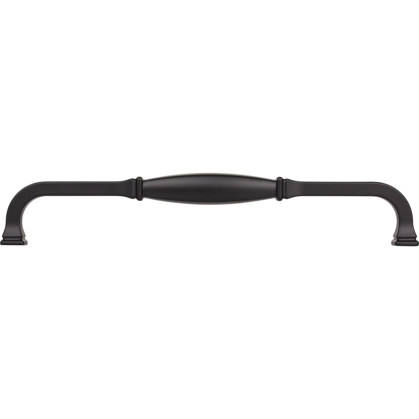 JEFFREY ALEXANDER 278-12MB Audrey 12" Center-to-Center Appliance Pull - Matte Black