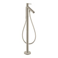 AXOR 12456821 Starck Freestanding Tub Filler Trim with 1.75 GPM Handshower - Brushed Nickel