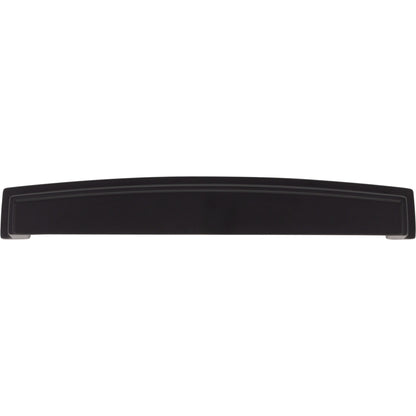 JEFFREY ALEXANDER 141-192MB Renzo 192 mm Center-to-Center Cup/Bin Pull - Matte Black
