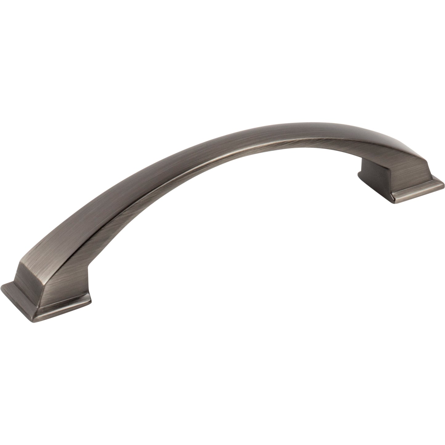 JEFFREY ALEXANDER 944-128BNBDL Roman 128 mm Center-to-Center Arch Pull - Brushed Pewter