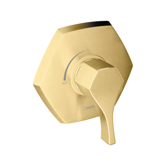 HANSGROHE 04822250 Locarno Pressure Balance Trim - Brushed Gold Optic