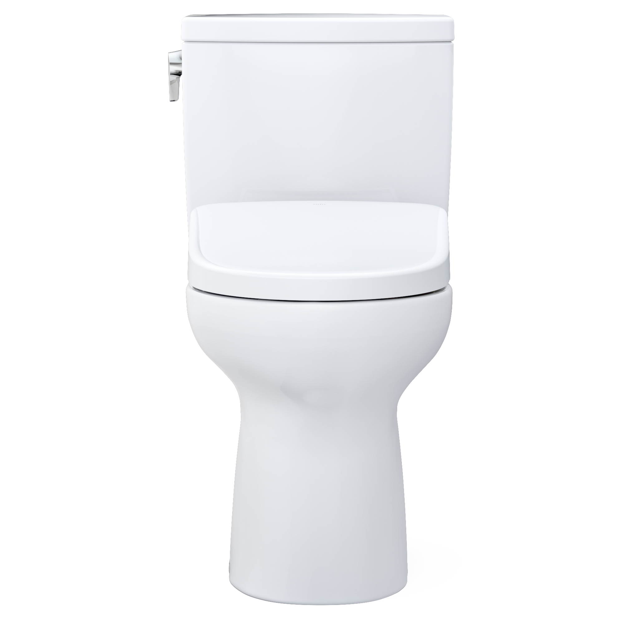 TOTO MW4544736CUFG#01 Washlet+ Drake Ii 1G Two-Piece Elongated 1.0 Gpf Toilet And Washlet+ S7A Contemporary Bidet Seat - Cotton White