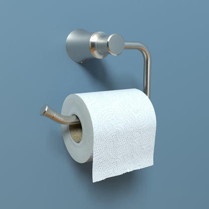 HANSGROHE 04787820 Brushed Nickel Joleena Transitional Toilet Paper Holder