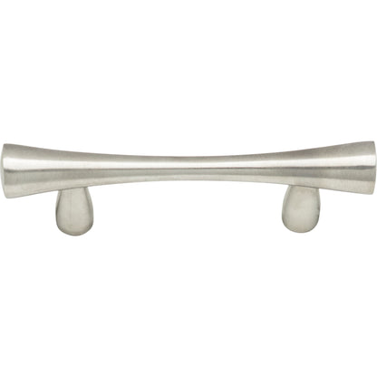 ATLAS A850-SS Fluted 2 1/2" Center to Center Bar Pull - Stainless Steel