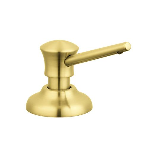 HANSGROHE 4540250 Soap Dispenser, Traditional in Brushed Gold Optic