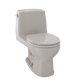 TOTO MS853113E#03 Eco UltraMax One-Piece Round Bowl 1.28 GPF Toilet , Bone