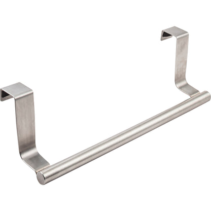 HARDWARE RESOURCES OTDTHSS-R Over the Door Towel Bar - Stainless Steel