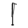 HANSGROHE 75445671 Vivenis Freestanding Tub Filler Trim with 1.75 GPM Handshower - Matte Black