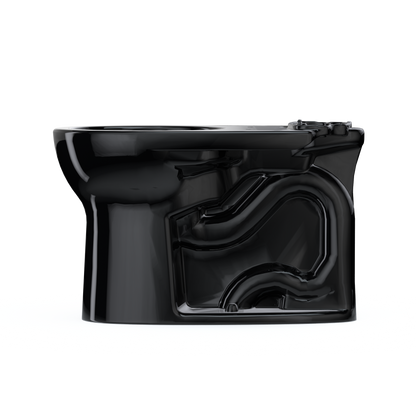 TOTO C775CEF#51 Drake Round Tornado Flush Toilet Bowl - Ebony