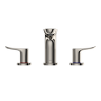 TOTO TLG01201U#PN Go Series 1.2 Gpm Two Handle Widespread Bathroom Sink Faucet With Drain Assembly - Polished Nickel