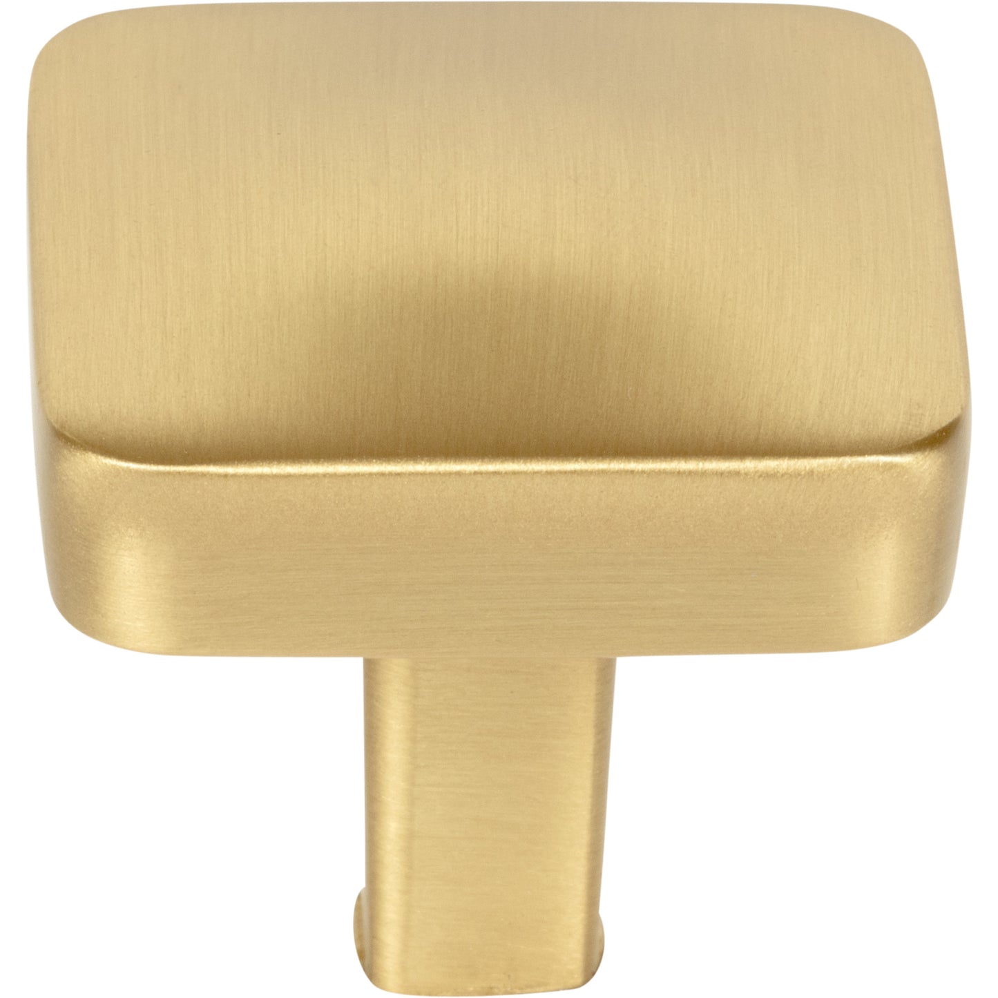 JEFFREY ALEXANDER 905BG Whitlock 1-1/4" Diameter Square Knob - Brushed Gold