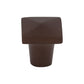 TOP KNOBS M1508 Aspen 3/4" Length Square Knob - Mahogany Bronze