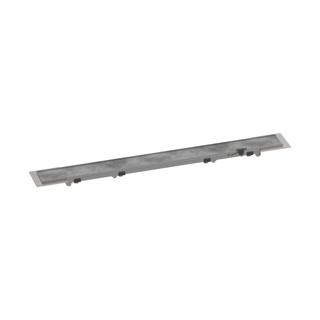 HANSGROHE 56029001 RainDrain Rock Trim Flex 23 5/8" Cut to Size and Tileable - Nature Stone