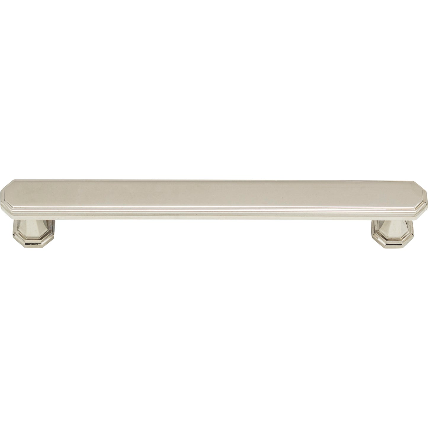 ATLAS 321-PN Dickinson 6 5/16" Center to Center Bar Pull - Polished Nickel