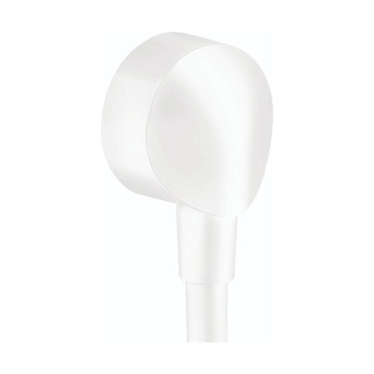 HANSGROHE 27458703 FixFit Wall Outlet with Check Valves - Matte White