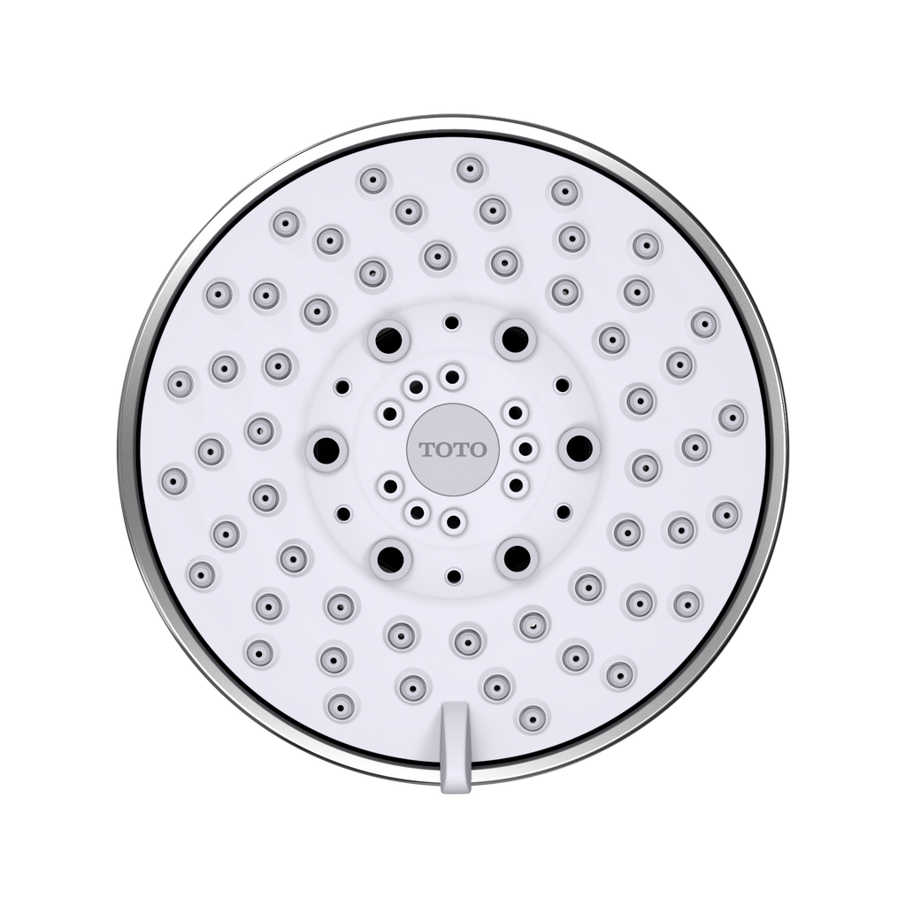 TOTO TBW03001U4#CP L Series 1.75 Gpm Multifunction 4 Inch Classic Round Showerhead - Polished Chrome