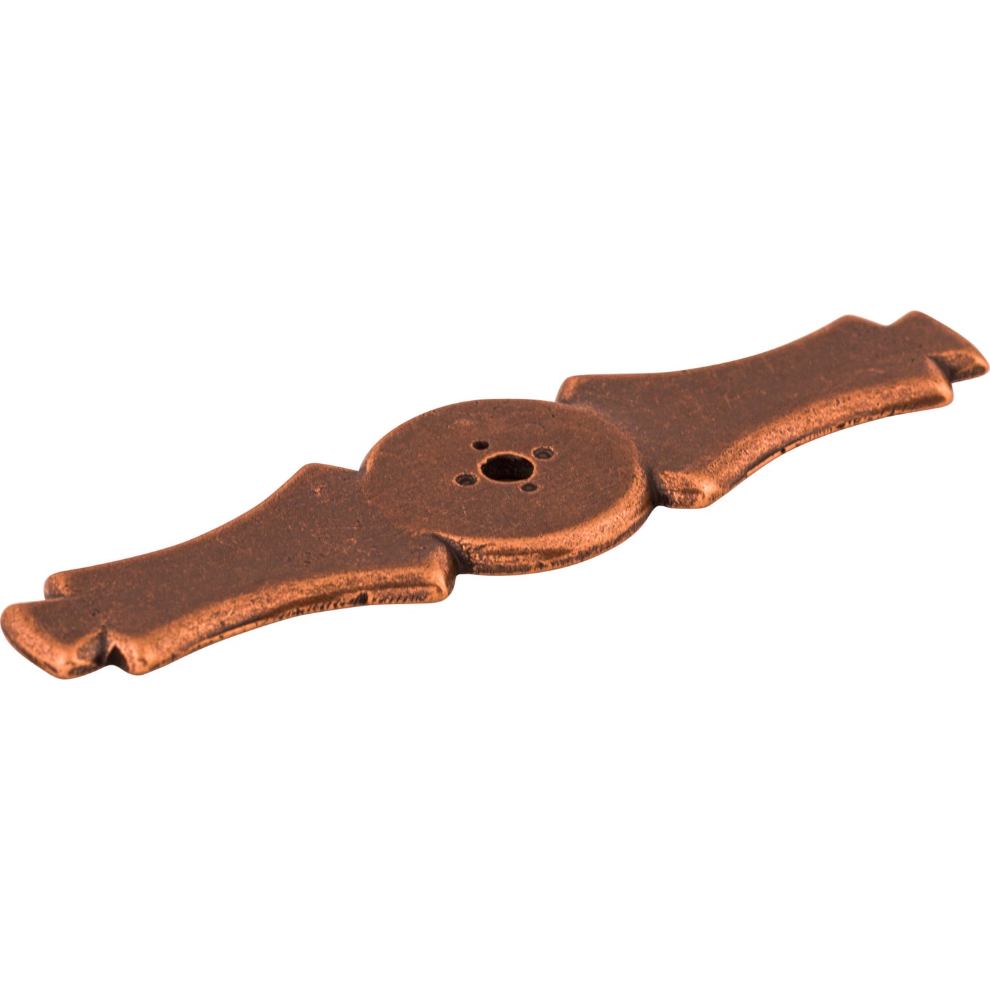 TOP KNOBS M224 Celtic Backplate Knob Backplate - Old English Copper