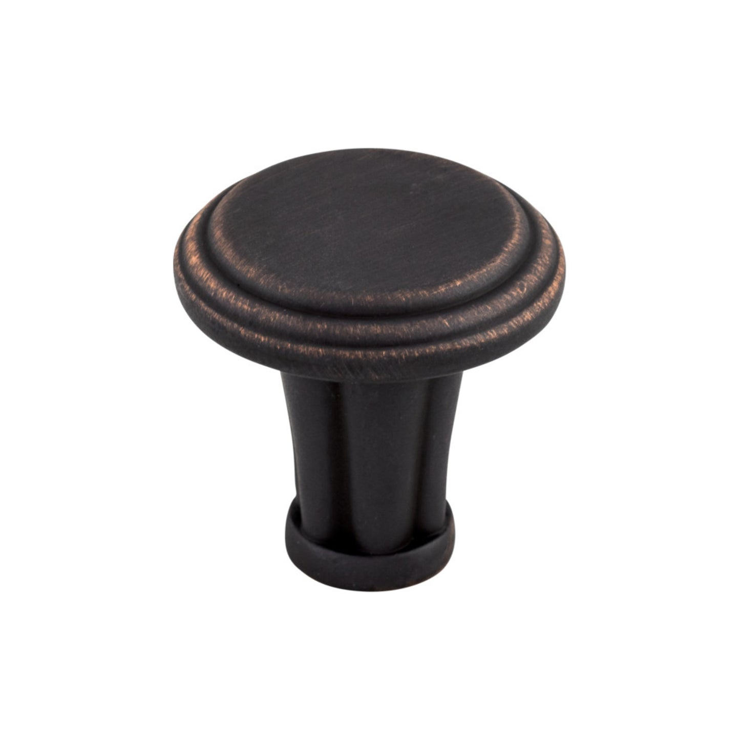 TOP KNOBS TK196UM Luxor 1 1/4" Diameter Round Knob - Umbrio