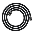 HANSGROHE 28230340 DesignFlex Textile Handshower Hose, 80" - Brushed Black Chrome