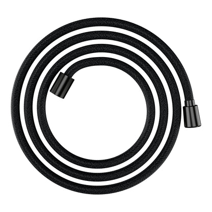 HANSGROHE 28230340 DesignFlex Textile Handshower Hose, 80" - Brushed Black Chrome