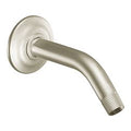 MOEN CL10154BN Chrome 6" Shower Arm & Flange - Brushed Nickel