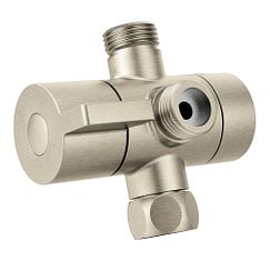 MOEN CL703BN Chrome Shower Arm Diverter (Non-Pivoting) - Brushed Nickel