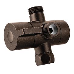 MOEN CL703ORB Chrome Shower Arm Diverter (Non-Pivoting) - Oil Rubbed Bronze
