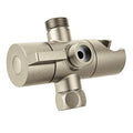 MOEN CL707BN Chrome Shower Arm Diverter (Pivoting) with Included Cradle - Brushed Nickel