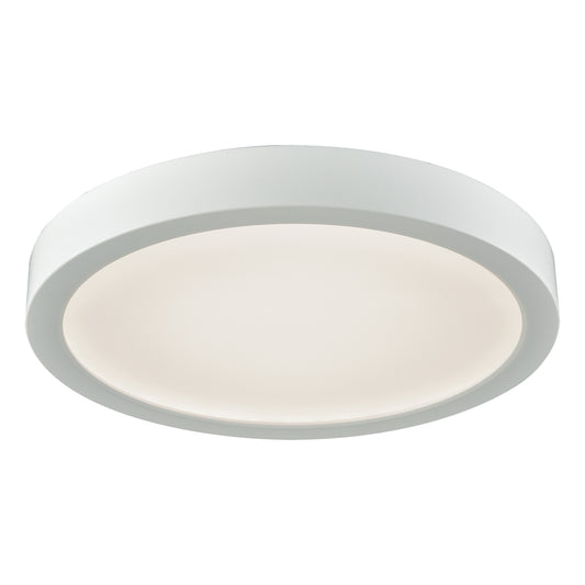 THOMAS CL781134 Titan 8'' Wide 1-Light Flush Mount - White