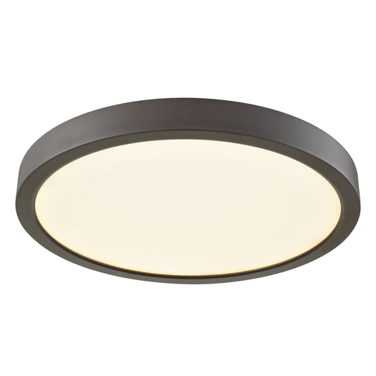 THOMAS CL781231 Titan 10'' Wide 1-Light Flush Mount - Oil Rubbed Bronze