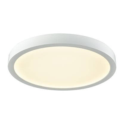 THOMAS CL781234 Titan 10'' Wide 1-Light Flush Mount - White