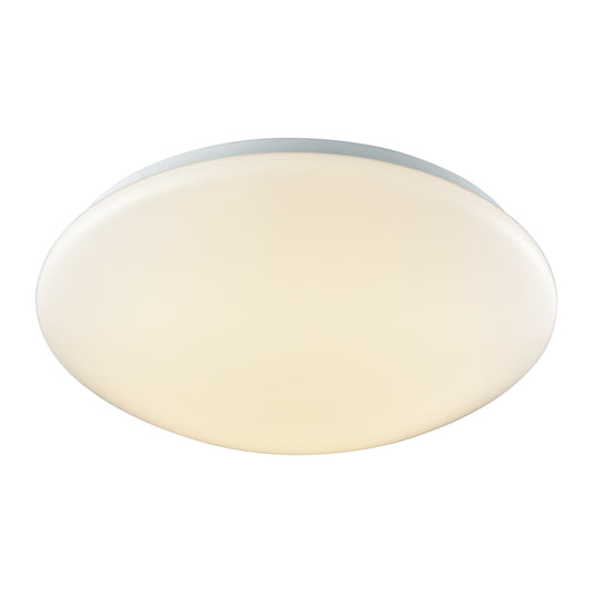 THOMAS CL783024 Kalona 15'' Wide 1-Light Flush Mount - White