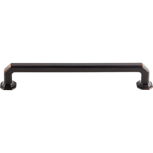 TOP KNOBS TK289TB Emerald 7" Center to Center Bar Pull - Tuscan Bronze