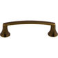 TOP KNOBS M957 Rue 3 3/4" Center to Center Bar Pull - German Bronze