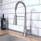HANSGROHE 04792800 Joleena Semi-Pro Kitchen Faucet, 2-Spray, 1.75 GPM - Stainless Steel Optic
