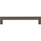 TOP KNOBS M2154 Square Bar 6 5/16" Center to Center Bar Pull - Ash Gray