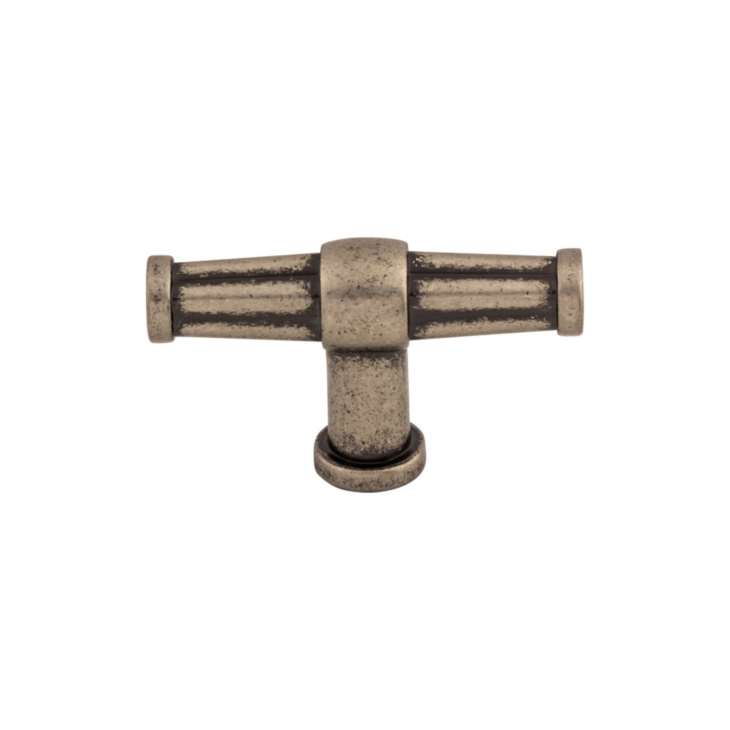 TOP KNOBS TK194PTA Luxor 2 1/2" Length Bar Knob - Pewter Antique