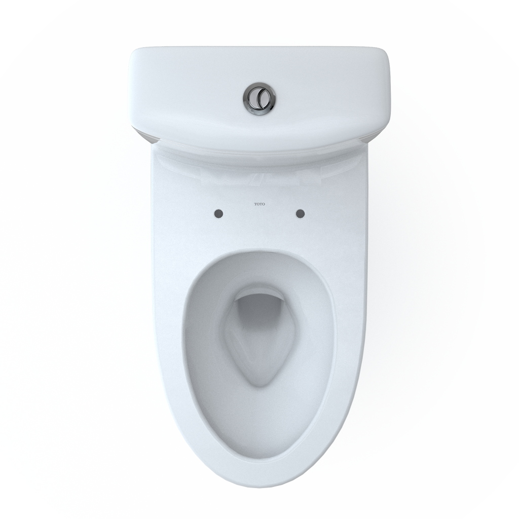 TOTO CST446CEMFGN#01 Aquia Iv Two-Piece Elongated Dual Flush 1.28 And 0.9 Gpf Toilet With Cefiontect - Cotton White