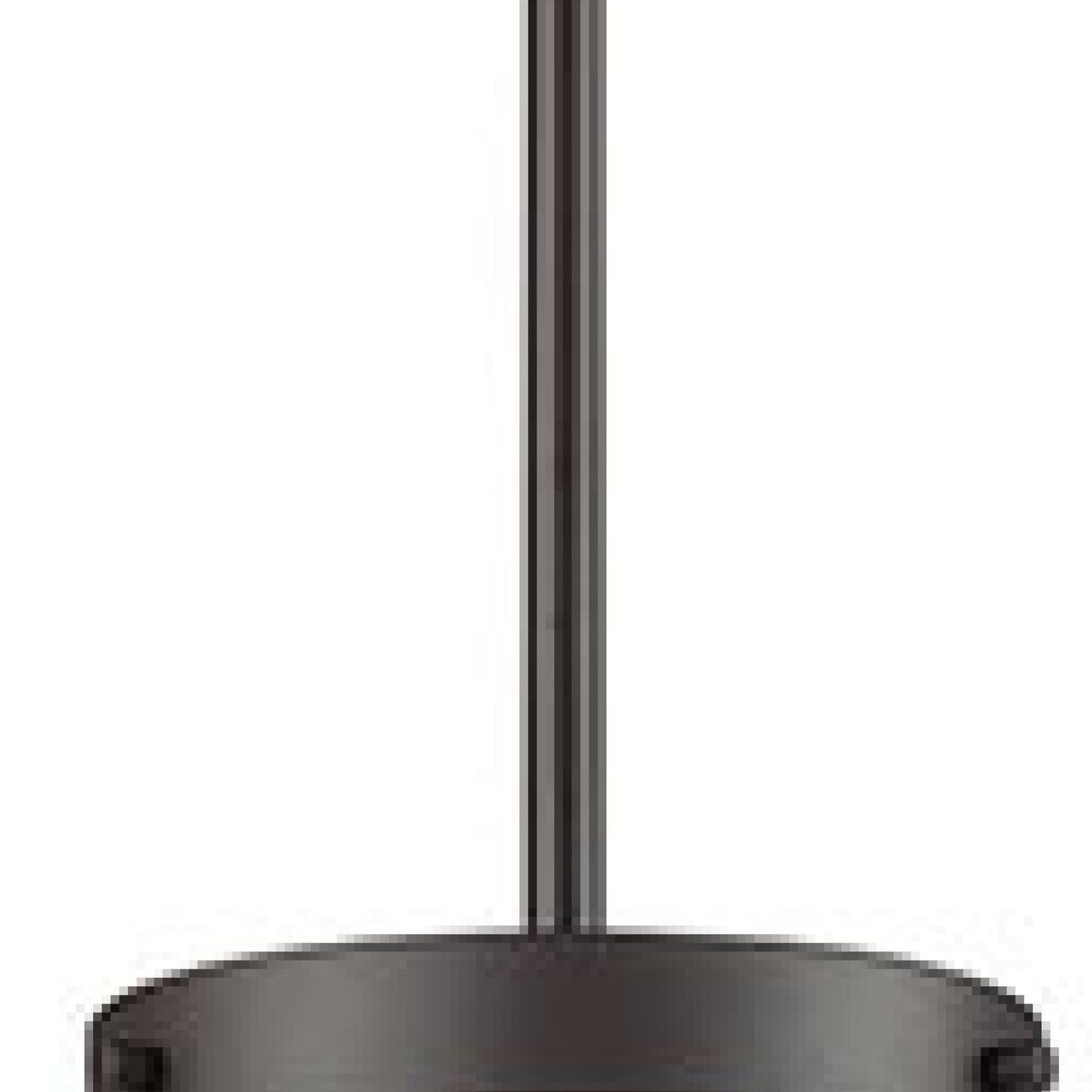 THOMAS CN120041 Beckett 12'' Wide 1-Light Mini Pendant - Oil Rubbed Bronze with White Glass