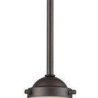 THOMAS CN120151 Beckett 6'' Wide 1-Light Mini Pendant - Oil Rubbed Bronze