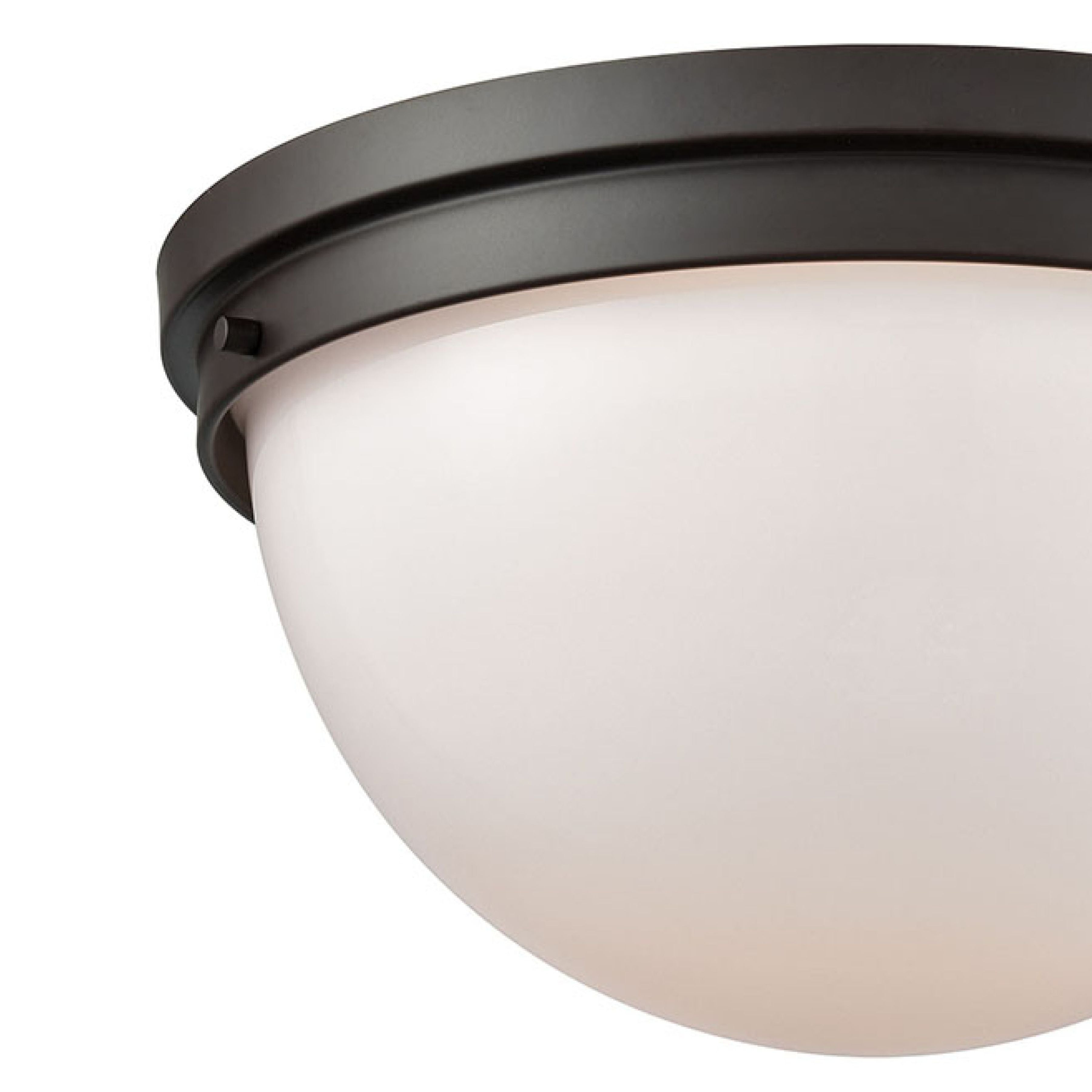 THOMAS CN120231 Beckett 14'' Wide 2-Light Flush Mount - Oil Rubbed Bronze