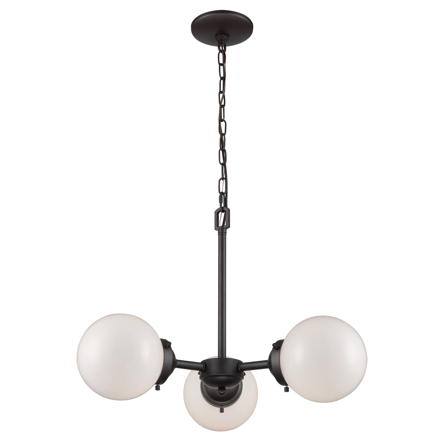 THOMAS CN120321 Beckett 22'' Wide 3-Light Chandelier - Oil Rubbed Bronze