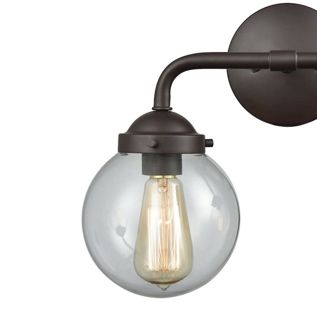THOMAS CN129211 Beckett 15'' Wide 2-Light Vanity Light - Oil Rubbed Bronze