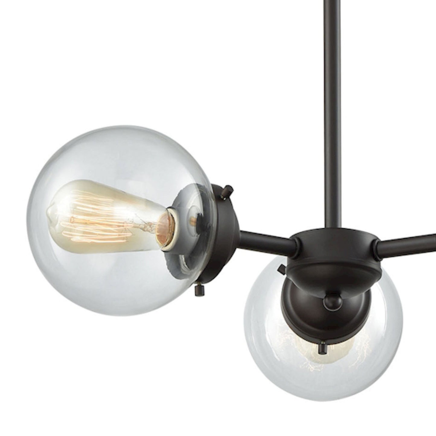 THOMAS CN129321 Beckett 22'' Wide 3-Light Chandelier - Oil Rubbed Bronze