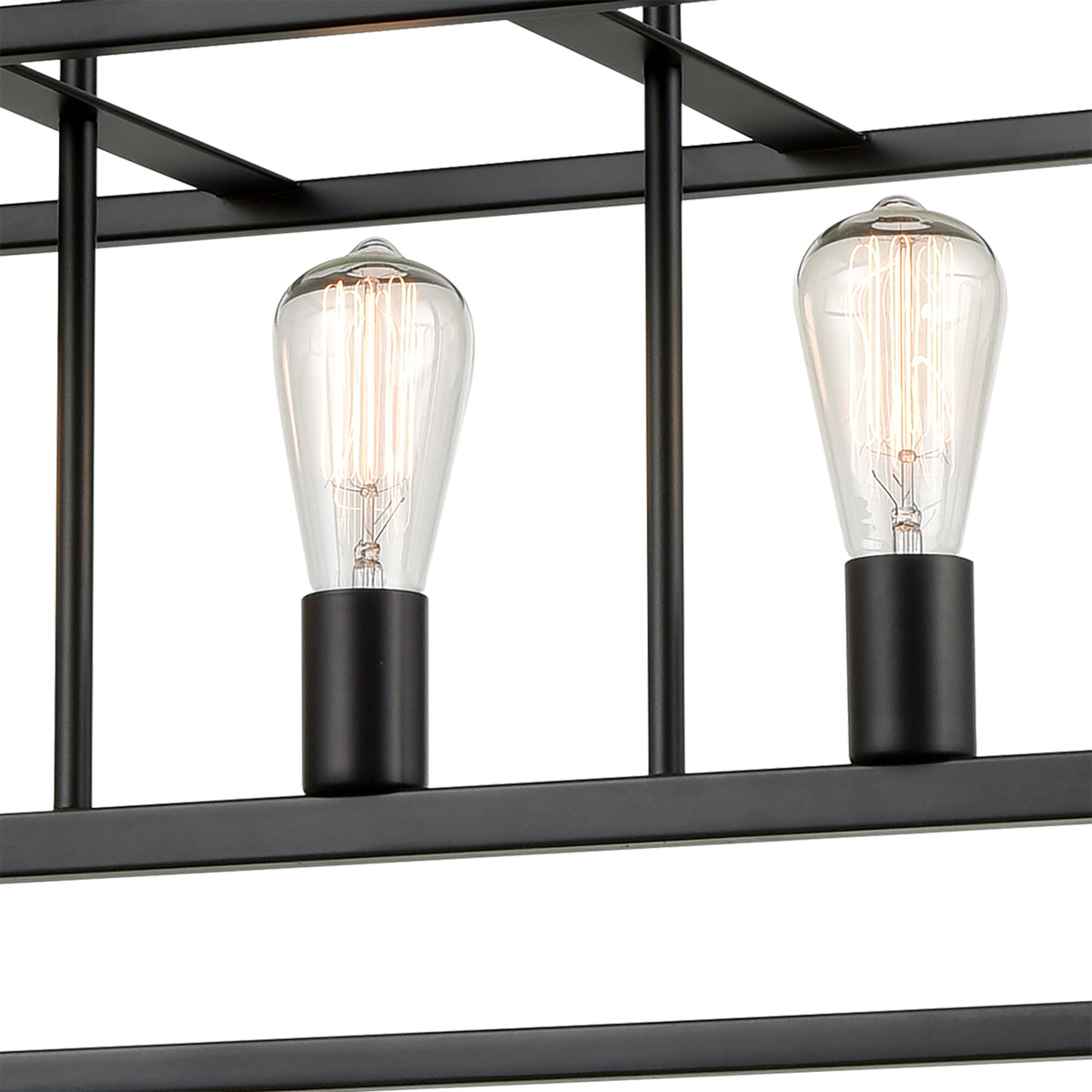 THOMAS CN150521 Williamsport 37'' Wide 5-Light Linear Chandelier - Oil Rubbed Bronze